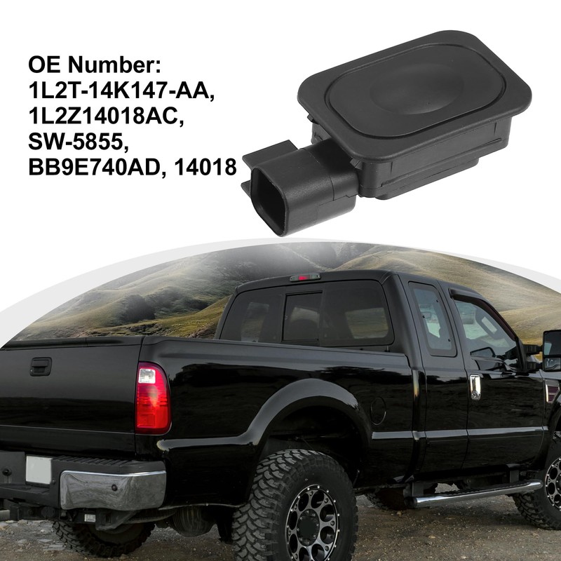 X AUTOHAUX Rear Tailgate Trunk Release Switch Button Replacement 1L2T-14K147-AA