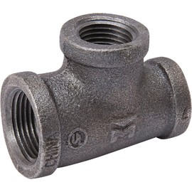 Muellar #520-433HC 3/4x1/2x1/2 Double Black Tee