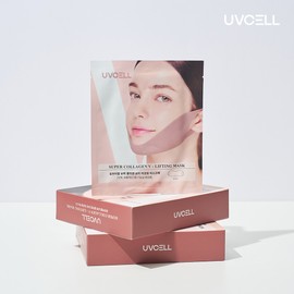SAJA UVCell Super Collagen Compression V Lifting Mask Set of 10