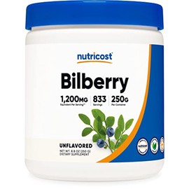 Nutricost Bilberry Powder 250 Grams - Gluten Free and Non-GMO