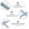 5 Pcs Wire Lock Pin, 8mm x 60mm D Shape