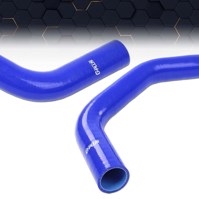PIT66 Silicone Radiator Hose Kit Compatible with 1972-1981 Jeep AMC