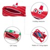 ZIPIT Christmas Monster Pencil Case for Kids, Holiday Themed Gift