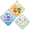 Anpanman Blue Micro Loop Towel 3P 2846009