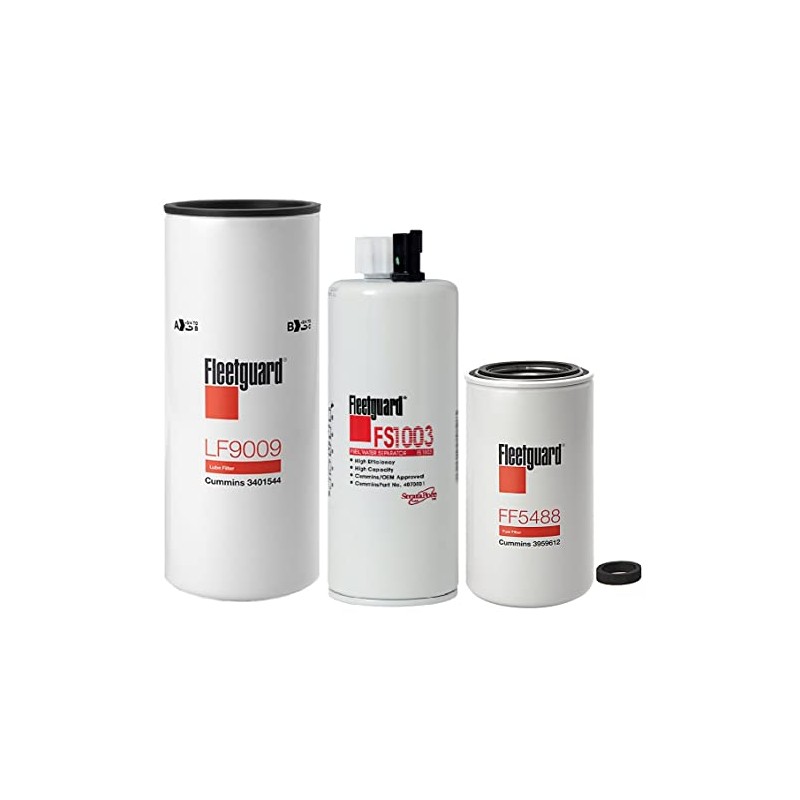 LF9009 - FS1003 - FF5488 Fleetguard Filters Kit For Cummins