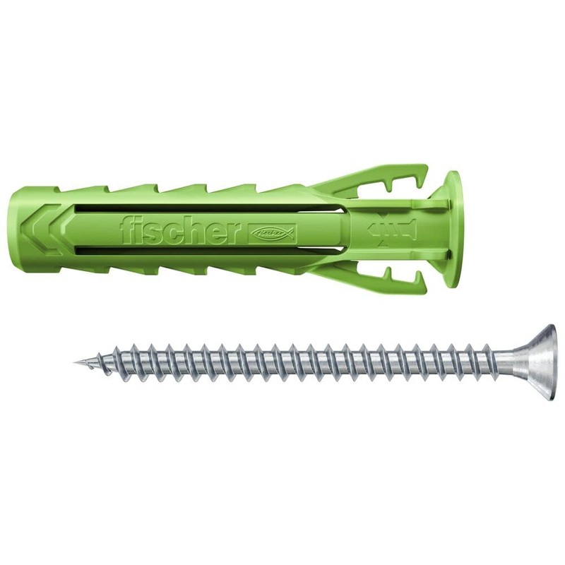 fischer SX Plus Green Expansion Dowels 6 x 30 S,