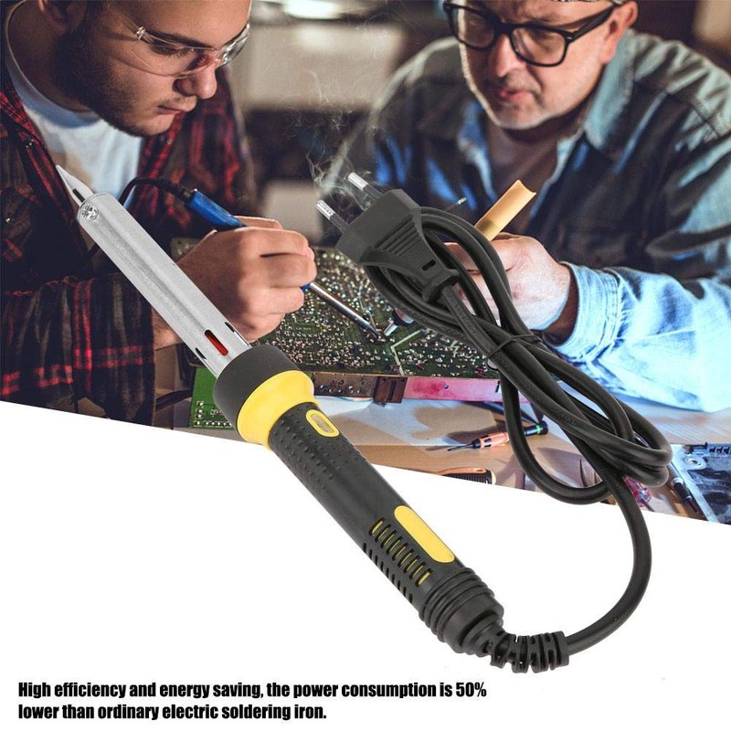 Soldering Iron Electric Temperature Straight Welding Gun Heating Tool TU-505B-100W
