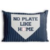 No Plate Like Home Baseball Pillowcase | Baseball Pillows