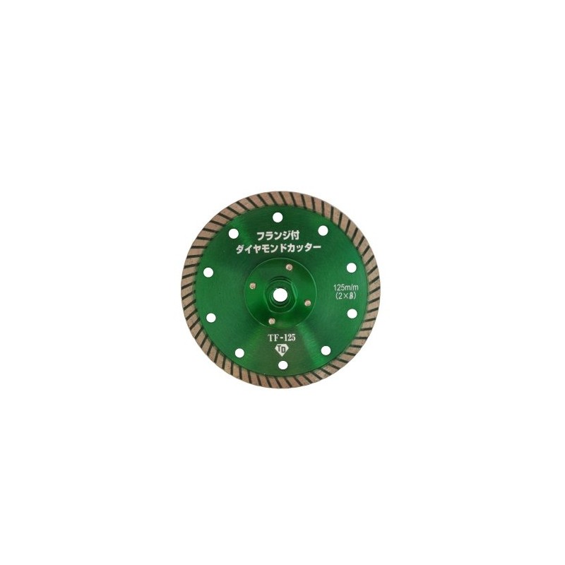 Taiho Diamond Flanged Diamond Cutter 4.9 inches (125 mm) TF-5