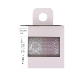 WORLDCRAFT AM-MT3SET-001 Masking Tape AMIE 3 Rolls Pink