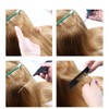 DAZISEN 3 Pieces Hair Comb - Anti-Static Tail Combs Fine