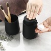 GAHEFY Black Foam Hand Soap Dispenser with Silicone Boot for