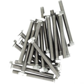 M6 (6mm x 25mm) Hex Bolt (Fully Threaded Setscrew) - Stainless Steel (A2) (Pack of 20)