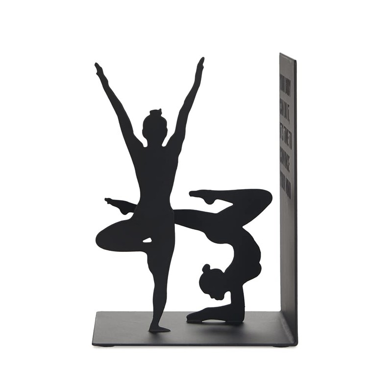 Balvi Bookend Yoga Colour black Book support Metal