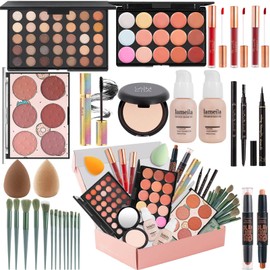 Makeup Kit for Women Full Kit,Multipurpose Women's Cosmetics Set,Beginners and Professionals Alike,Makeup Gift Set