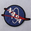 NASA Logo Space Explorer Embroidered Badge Iron on or Sew