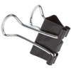 Wedo 6421451 Foldback Clips, Pack of 12, Painted Metal Removable