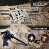 Allgo Outdoors 150+ Tactical Survival and Med Kit Emergency First
