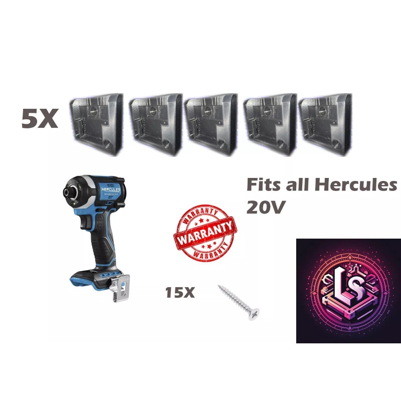 Hercules 5 Combo Hercules 20V Battery Holder