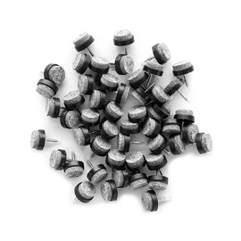 LIKERAINY Non-Slip Felt Pad Felt Pad Felt Gliders with Nail Diameter 20 x 9 mm for Wooden Furniture Parquet Gliders DIY Furniture Gliders Chair Gliders Floor Gliders Floor Protection Scratch