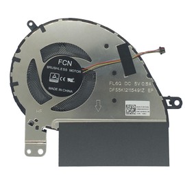 Fleshy Leaf New CPU Cooling Fan Replacement for Asus Zenbook 13 UX333 UX333F U3300F UX333FN UX333FA UX333FA-DH51 UX333FAC-XS77 UX333FA-AB77 Series DFS5K12115491Z 13NB0JW0P01011 FL6Q
