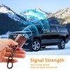 EKALA for GMC Chevy Key Fob Cover Case with Keychain,