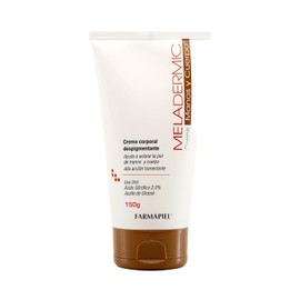 MELADERMIC Crema Corporal Despigmentante para Manos y Cuerpo | Ayuda con las Manchas y Pecas | Axilas, Codos, Rodillas, Cuello, Manos | Hidratación Profunda | 150 g