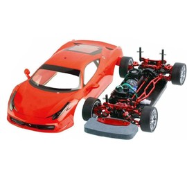 Metal Steering Assembly with Bearings for TT-02 TT02 TT02B TT02T 1/10 RC Car Upgrade Parts (Red)