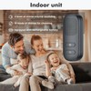 Hands Free Wireless Intercom Doorbell for Home Classroom, Wuloo Two-Way