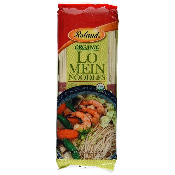 Roland, Noodles Lo Mein Organic, 12.8 Ounce