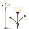 Coucrek Floor Lamp for Living Room,72" Dimmable Torchiere Lamp with