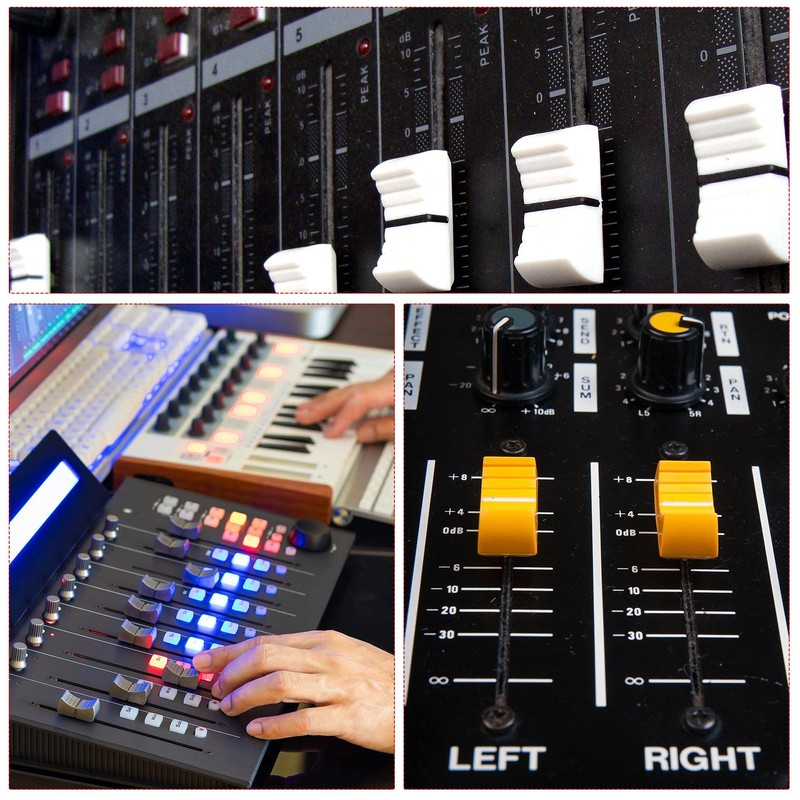 uxcell Fader Variable Resistors Mixer 35mm Straight Slide Potentiometer B50K