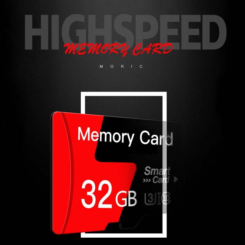 [2-Pack]32GB MicroSD Memory Card Micro SD Card With Adapter Class