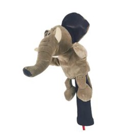 wolfman Golf Club Covers Driver Headcover Funny Cute Animal Golf Club Covers Stylish Protection for Clubs Golf Gear Driver for Men/Women/Youth (Elephant)