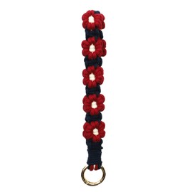 AOKSUNOVA Key Ring Band Macrame Lanyard Short Key Pendant Girls Gift for Women, ys11-23