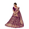 Nivah Fashion Women's Banarasi Art Silk Saree with Blouse Piece(NH.S13-Purple)