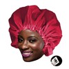 ELEBOX Premium Collection Super Jumbo Shower Cap Red