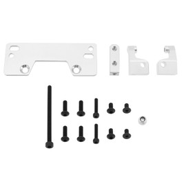 SG Store Metal Servo Mount Base Stand Compatible with Axial SCX10 II 90046 AR44 Axle RC Crawler Car (Silver)