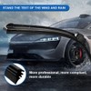 4PCS Wiper Blade Refill, Universal Car Accessories, 16" Adjustable Size