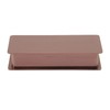 Toothpick Holder Stainless Steel Rectangular Toothpick Holder with Lid for