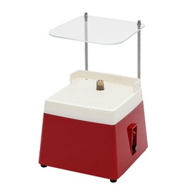 Portable Stained Glass Grinder with Shield, 4200RPM Mini Art Grinding Tool Glass Grinders with MCBL58 Grinding Wheel 110V 65W