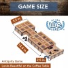 WE Games Royal Game of UR with Storage Drawers, Solid