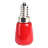 10Pcs AC230V E12 1.5W Red LED Candle Light Bulb for