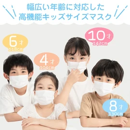 millarouge Children's Mask, Non-woven Fabric, Color Mask, Complexion Color, Small, Small Face, Normal Size, Disposable Mask, 50 + 1 Piece, Complexion Mask, Soft Mask, Children's Size, Mint Blue, lblx