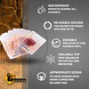 Hunting License Holder and Tag Holder - Waterproof and Zip