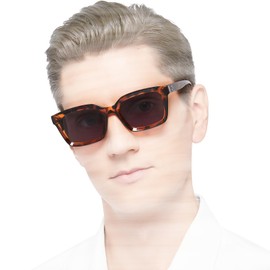 MARE AZZURO Big Reading Sunglasses Fashion Outdoor 2.5 Sunglasses Readers for Men Spring Hinges 1.0 1.25 1.5 1.75 2.0 2.25 2.5 2.75 3.0 3.5 4.0 (Tortoise,250)