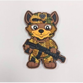 Pandiui23 PVC Dog Military Patch Dog Patch Dog Patch Dog Patch Dog Tactical Patch PVC Dog Patch Military (Dog)