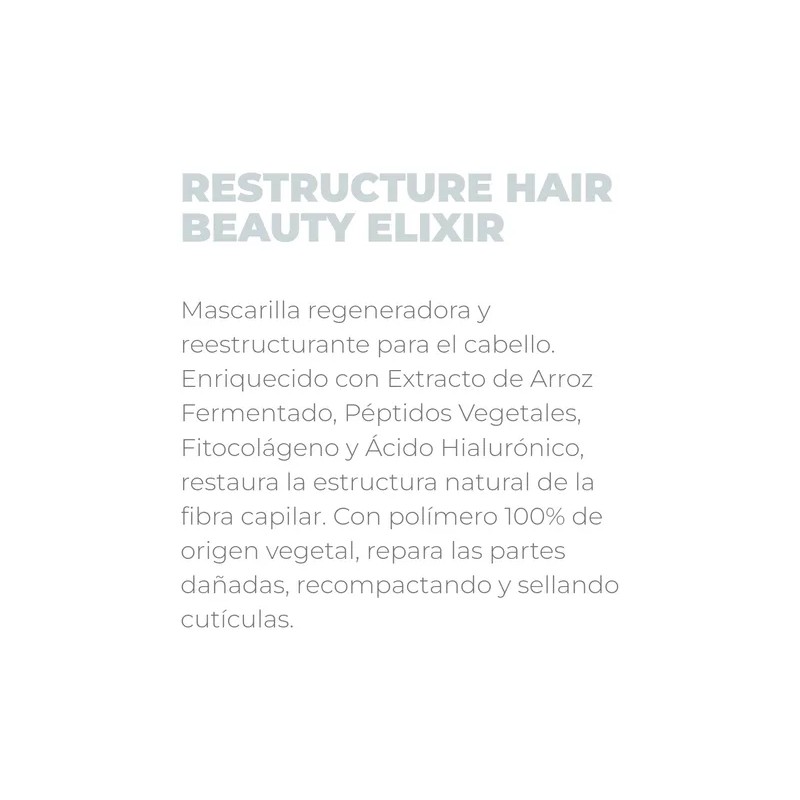 Duo Shampoo 250 Ml Y Elixir 150 Ml Restructure Framesi