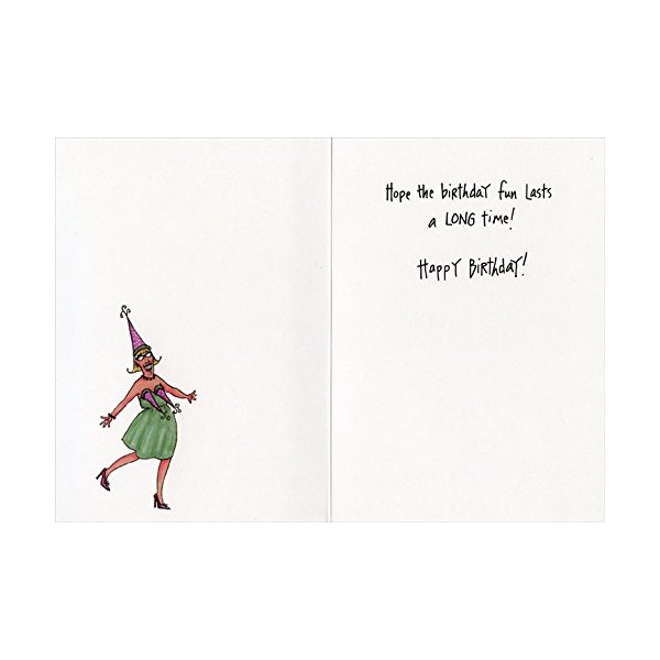 Letting Them Grow Out - Oatmeal Studios Funny Feminine Birthday