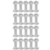 20 Set 22mm M6x22 Bolts and M6 Nut Aluminium Nuts